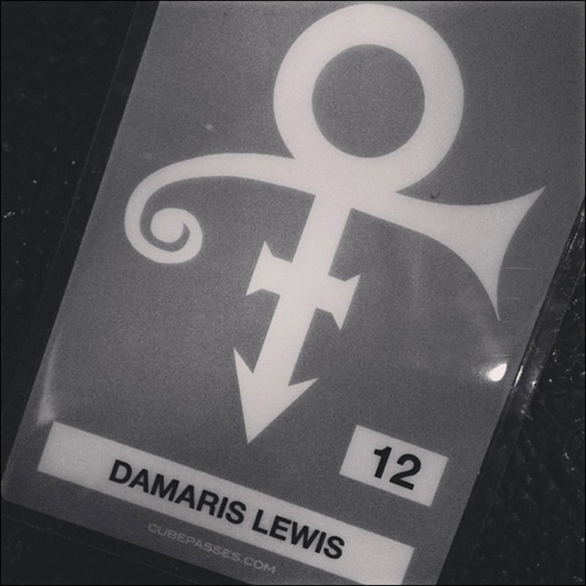 12/27, 5 pm: Ready to rock out with Prince and my purple family tonight. Mohegan Sun, let's get funky. 